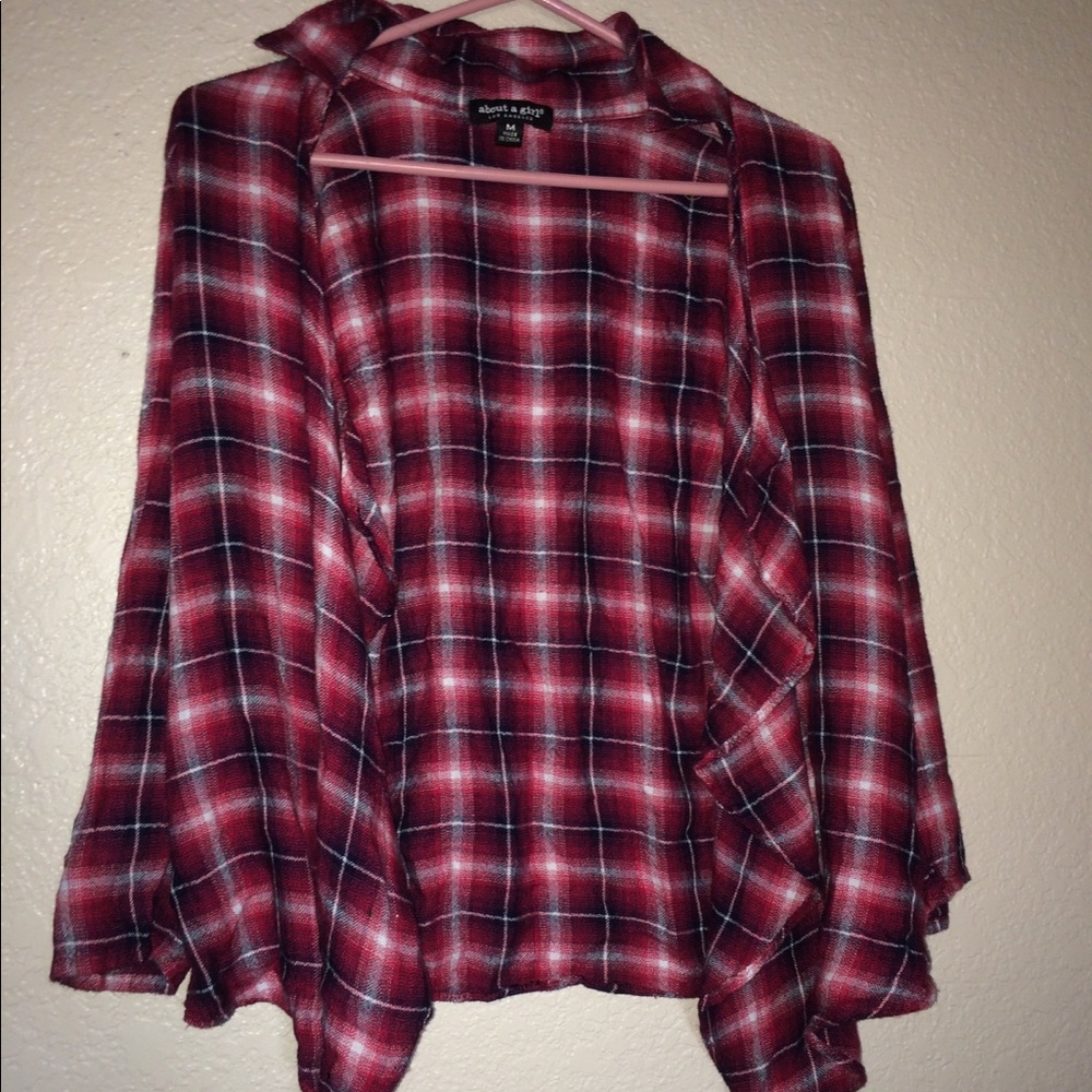 Flannel red